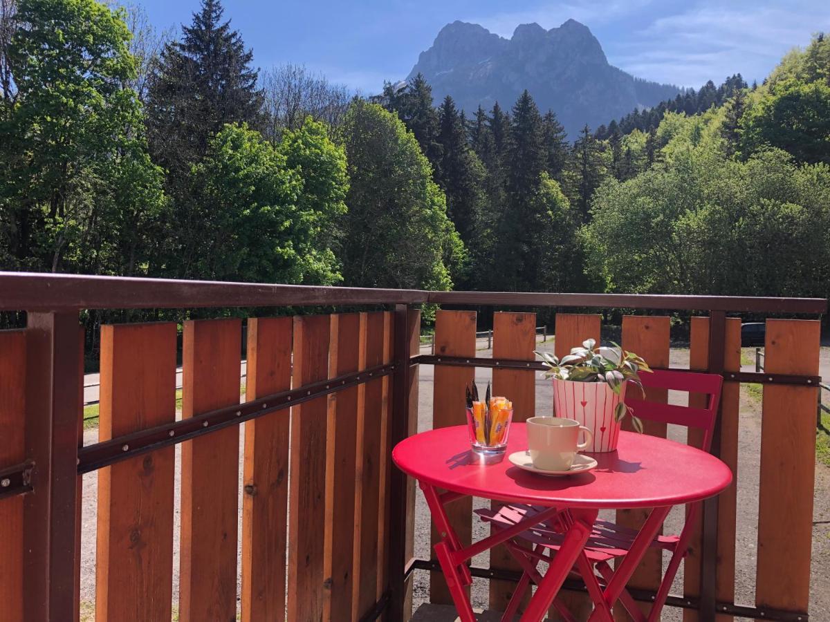 Studio Fondue Chocolat, 100M Des Pistes Wifi Fibre, Parking Prive Bernex Luaran gambar